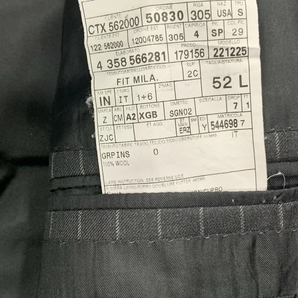 Ermenegildo Zegna no holes